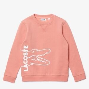 Lacoste Pink Kids Sweatshirt